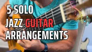 5 Jazz Guitar Arrangements You Should Learn + free pdf links