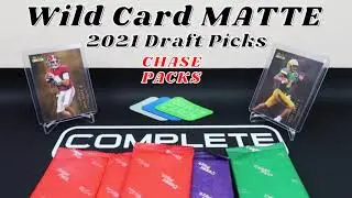 2021 Wild Card Matte Draft Class Chase Packs Opening