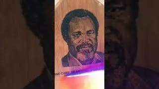 3D Lazer Engraving on Woods #Portraits & Facial Engravings #Inderpendence Gifts