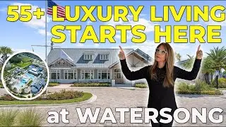 Inside WaterSong RiverTown St Johns FL 55+ Community | Amenities Tour with Pools, Gym, Pickleball