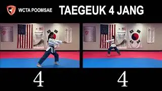 WCTA Poomsae Tae Geuk Sah Jang