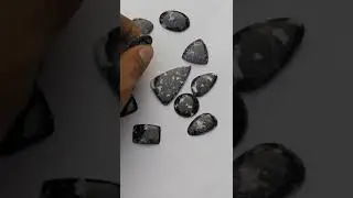 Free Size Natural Lepidolite Stone Smooth Mix Shape Loose Cabochon - AK Gemstone Beads