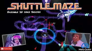 Amazing 3D space shooter Shuttle Maze - Applab Quest 2