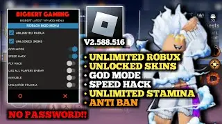 ROBLOX M0D MENU V2.588.516 UNLIMITED MONEY APK TERBARU 2023 NO PASSWORD