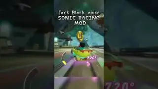 HE... is Steeeeve... - Jack Black Voice Mod #sonicthehedgehog #sonicracingcrossworlds #minecraft
