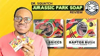 Dr  Squatch Jurassic Park Bar Soap Review   HD 1080p