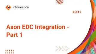 Axon EDC Integration - Part 1