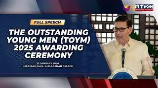 The Outstanding Young Men (TOYM) 2025 Awarding Ceremony (Speech)