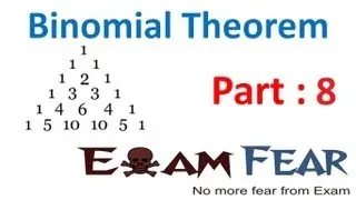 Maths Binomial Theorem part 8 (General term Concept) CBSE Class X1