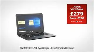 Currys PC World Advert Laptops