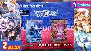 WIXOSS DIVA DECK 09 REVIEW  DOUBLE HEROINES (Hirana Aggro and Piruluk Control)