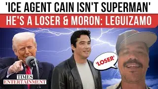 'What A Moron...': Comedian John Leguizamo BLASTS ICE Volunteer Dean Cain; Big Blow To Ex 'Superman'
