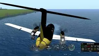TEST AVION TURBO ELICE  D 310 SECOND LIFE AIR 9 DIC 2021