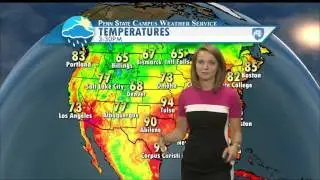 Thursday Evening C-NET Forecast August 25, 2016