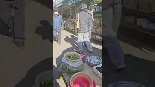Dong re local  market in Busan , korea