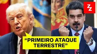 TRUMP CONFIRMA ATAQUE na Venezuela: operação contra drogas expõe nova fase do conflito regional