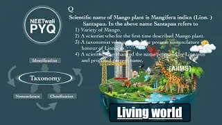 NEETwaliPYQ II NEET II Scientific name of Mango plant is Mangifera indica (Linn. ) Santapau. In the