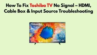 Как исправить проблему отсутствия сигнала на телевизоре Toshiba &ndash; поиск и устранение неисправност...