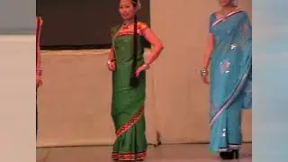 Different style | Indian Saari wearing | Fashion Show | Yakutsk | Russia 11. 03. 2015