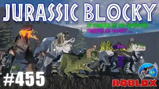 Jurassic Blocky! New Map Looks amazing - Dinosaurs Live - Day 455 ( Map Analysis and Just Fun )