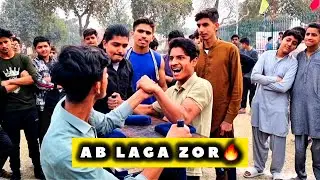 💪Arm Wrestling Public Competition At Bahawalpur Stadium | smart boyz