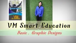 My graphics design in CorelDRAW #Vm smart education social media post poster design logo design etc.
