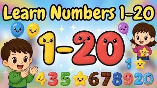 Numbers Song | Learn Numbers 1&ndash;20 | kids Learning Video | Nursery Rhyme for Kids | Number Words 