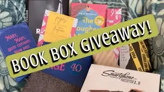 Bookish Giveaway!  Book box and book themed gifts giveaway