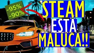CORRE!! OS MELHORES JOGOS BARATOS por MENOS de R$ 15 na PROMO&Ccedil;&Atilde;O da STEAM WINTER SALE 2025