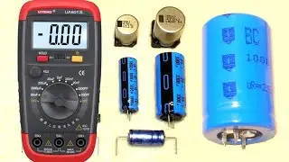 Look inside the capacitor measurement UYIGAO UA6013L
