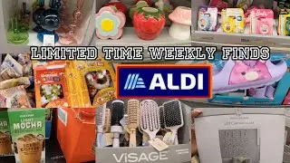 ALDI Weekly Limited Time Finds July 2024 Kids Room Decor * Beauty Products Flower Snacks Food & More