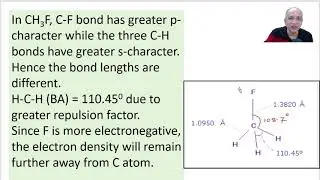 Bent's rule to explain Bond Angle and Bond Length in Covalent substances: Class XI(English)