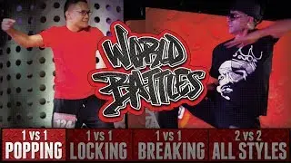 Sweepy - USA vs TP-Patty - Thailand at HHI2017 World Battles Popping Top 16