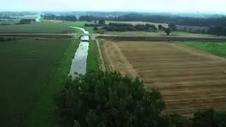 von oben - Essen(Oldenburg)