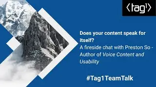 Does your content speak for itself?  A chat with Preston So, author of Voice Content & Usability Pt1