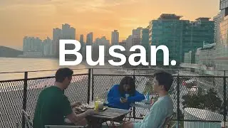 5 days in BUSAN | everything we ate, hiking, gamcheon village, sky capsule, skywalk
