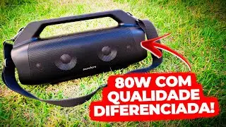 ESSA CAIXA DE SOM &Eacute; UM ABSURDO! Anker Motion Boom Plus tem 80W, estoque BR e &Aacute;UDIO DE ALTO N&Iacute;VEL!