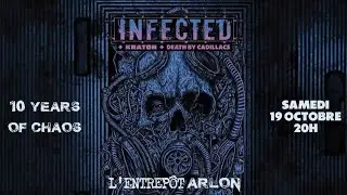 INFECTED 🇧🇪 Live At L'Entrep&ocirc;t, Arlon 🇧🇪 2024