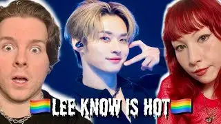 I Forced my Wife to React to Lee Know having ZERO idol image