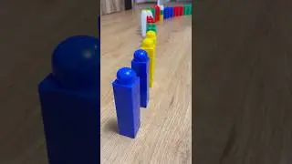 Domino building blocks #buildingblocks #domino