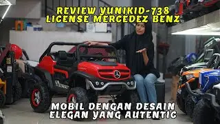 YUNIKID 738 DENGAN DESAIN ELEGAN INI SUDAH LICENSE MERCEDEZ BENZ, MOBILAN AKI YANG AUTHENTIC