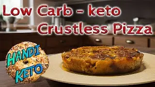 Low-Carb Keto Crustless Pizza