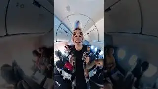Panama ✈️Medellin.  Nose mode insta 360 😂
