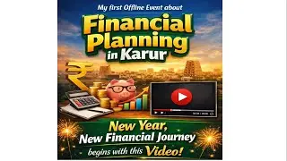 Financial Planning Event | Experience | New Year & New Financial Journey | Tamil Mom Portfolio