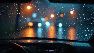 ASMR Rain in a Silent Car | Calm Night for Tired Minds