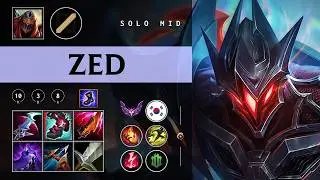 Zed Mid vs Sylas - KR Master Patch 26.04