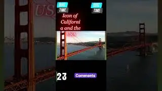 Bridge Quiz 🏗️ Once world&rsquo;s longest suspension bridge 🌉 Iconic bridge in California USA #shorts #usa