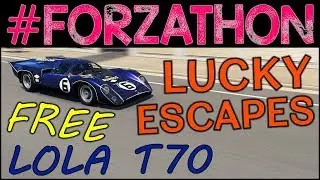 #Forzathon - #6 Lola T70, Lucky Escape - Forza Horizon 3 History Lesson Forzathon Challenges