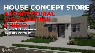 House Walk-through #12 - House Concept Store | 3D Rendering Studio