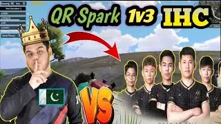 @qrspark7945 1v3 IHC Esports 🔥 In Scrims PMGC 🥵